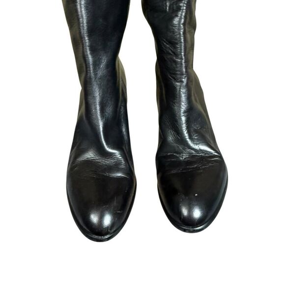 Stuart Weitzman Belmont Nappa Leather Black Knee High Boot Women's Size 8.5 - Picture 7 of 15